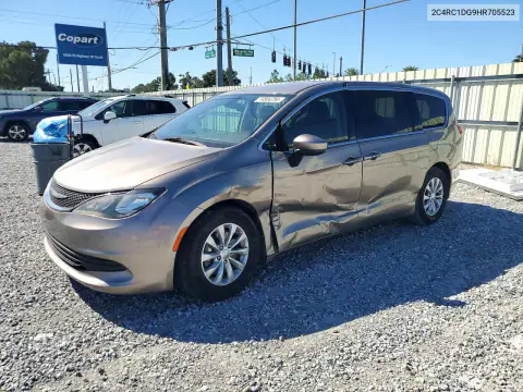 2C4RC1DG9HR705523 — 2017 Chrysler Pacifica, Bok, zdjęć przed naprawą