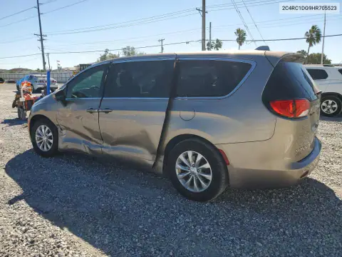 2C4RC1DG9HR705523 — 2017 Chrysler Pacifica, photo 2 from Copart, Side