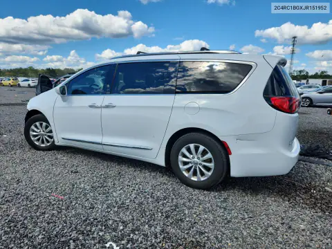 2C4RC1BGXJR151952 — 2018 Chrysler Pacifica, photo 2 from Copart, Front end