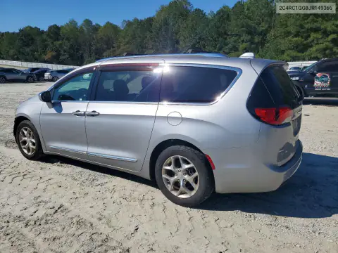 2C4RC1GG8JR149366 — 2018 Chrysler Pacifica, zdjęcie 2 z Copart, Przód