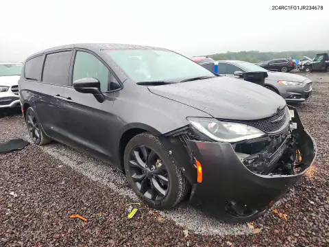 2C4RC1FG1JR234678 — 2018 Chrysler Pacifica, foto 4 de Copart, Parte delantera
