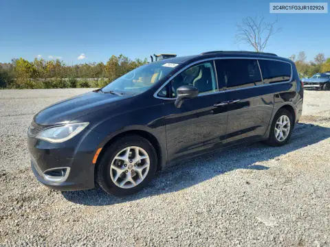 2C4RC1FG3JR102926 Chrysler Pacifica 2018 — daño Pequeñas abolladuras y arañazos, foto antes de reparar