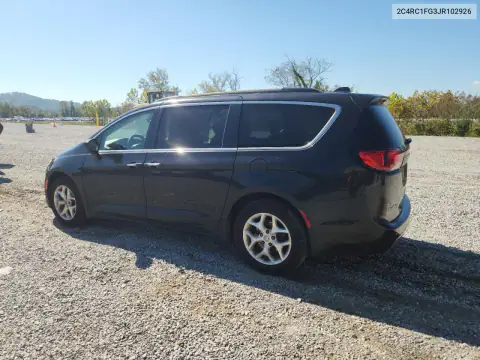 2C4RC1FG3JR102926 — 2018 Chrysler Pacifica, foto 2 de Copart, Pequeñas abolladuras y arañazos
