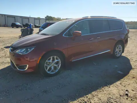 2C4RC1EG6JR217943 — 2018 Chrysler Pacifica, გადაბრუნება, ფოტოები შეკეთებამდე