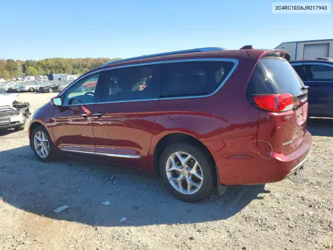 2C4RC1EG6JR217943 — 2018 Chrysler Pacifica, photo 2 from Copart, Rollover