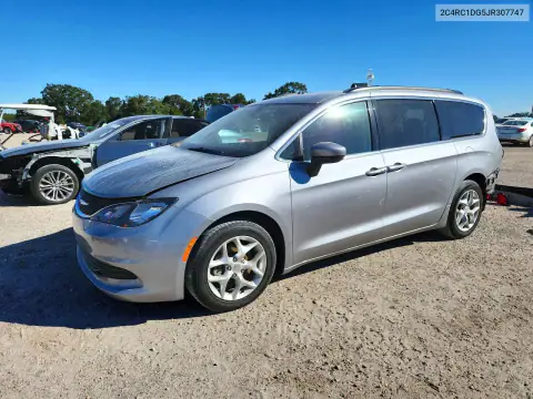 2C4RC1DG5JR307747 Chrysler Pacifica 2018 — повреждение ЗАДНЯЯ ЧАСТЬ, фото до ремонта