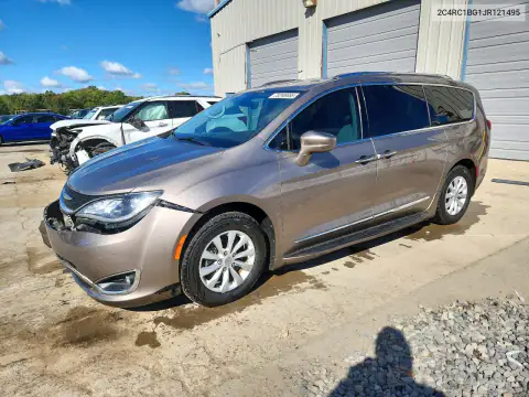 2C4RC1BG1JR121495 — 2018 Chrysler Pacifica, Przód, zdjęć przed naprawą
