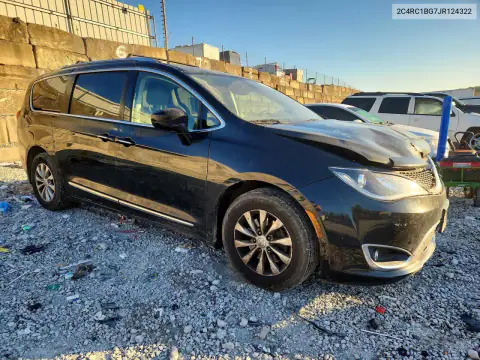 2C4RC1BG7JR124322 — 2018 Chrysler Pacifica, photo 4 from Copart, Front end