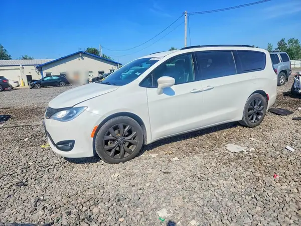 2C4RC1EG0KR742014 — 2019 Chrysler Pacifica, Передняя часть (Front End), фото до ремонта