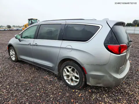 2C4RC1GG6KR732102 — 2019 Chrysler Pacifica, foto 2 de Copart, Daños en los bajos
