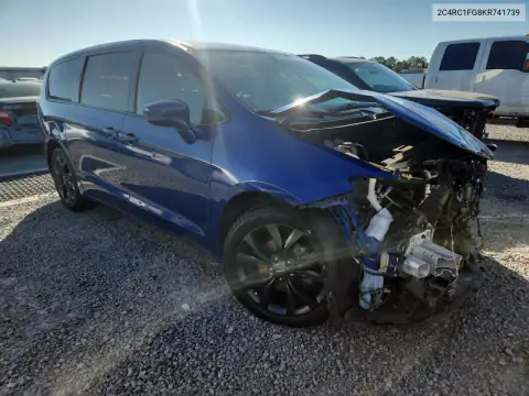 2C4RC1FG8KR741739 — 2019 Chrysler Pacifica, photo 4 from Copart, Front end