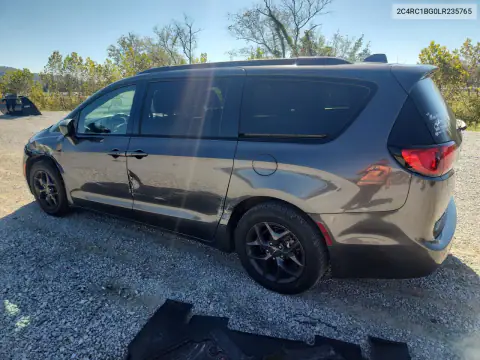 2C4RC1BG0LR235765 — 2020 Chrysler Pacifica, photo 2 from Copart 30.10.2026, Front end