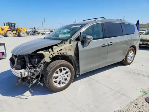 2C4RC1BG5MR591842 — 2021 Chrysler Pacifica, Parte delantera (Front End), fotos antes de reparar