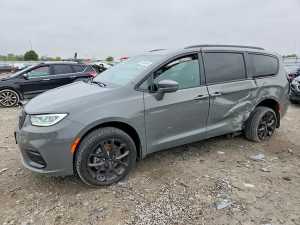 2C4RC1BG5MR573759 — 2021 Chrysler Pacifica, Повреждения снизу (Undercarriage), фото до ремонта