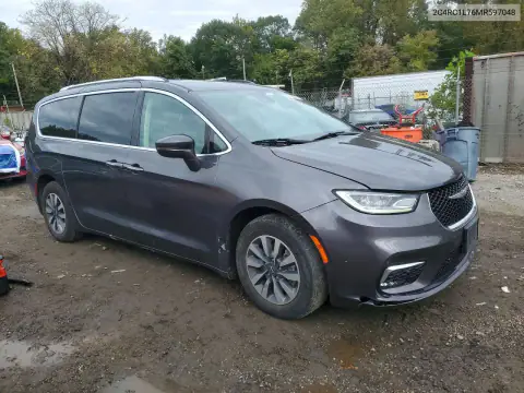 2C4RC1L76MR597048 — 2021 Chrysler Pacifica, foto 4 de Copart, Lateral
