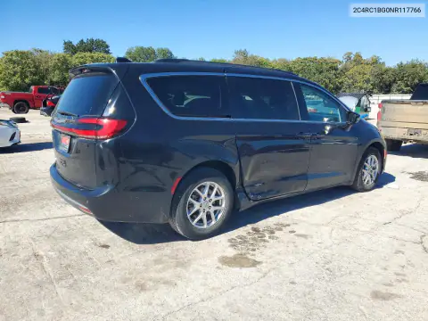 2C4RC1BG0NR117766 — 2022 Chrysler Pacifica, photo 3 from Copart, Side