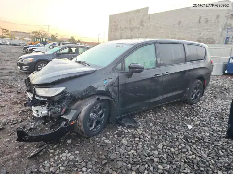 2C4RC1L77PR630952 — 2023 Chrysler Pacifica, Przód, zdjęć przed naprawą