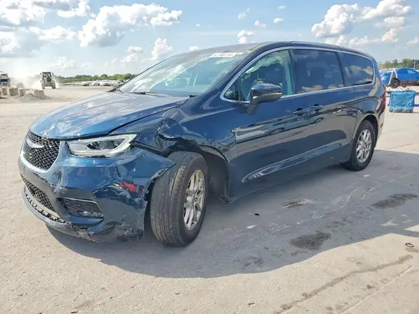 2C4RC1BG1PR578381 — 2023 Chrysler Pacifica, Передняя часть (Front End), фото до ремонта
