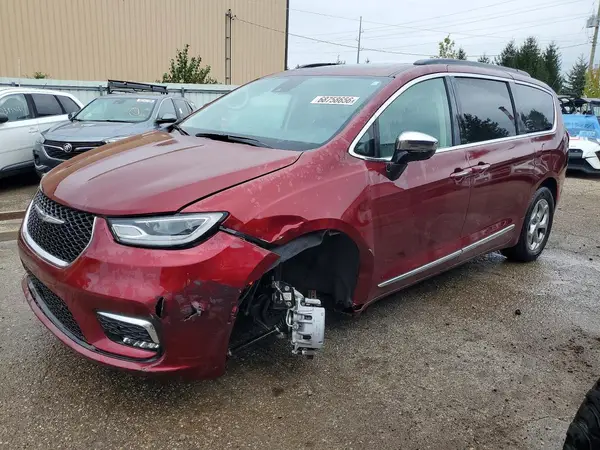 2C4RC3GG7PR609623 Chrysler Pacifica 2023 — Front end damage, before-repair photo