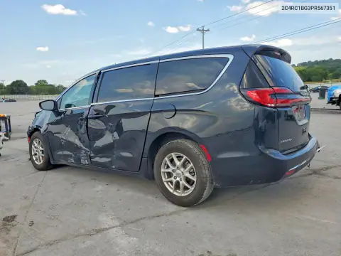 2C4RC1BG3PR567351 — 2023 Chrysler Pacifica, zdjęcie 2 z Copart, Uszkodzenia dookoła