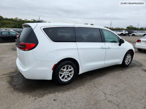 2C4RC1BG6PR620690 — 2023 Chrysler Pacifica, zdjęcie 3 z Copart, Grad