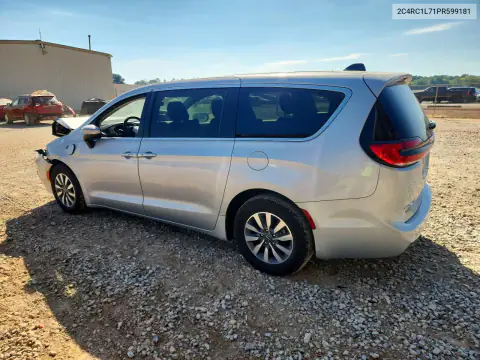2C4RC1L71PR599181 — 2023 Chrysler Pacifica, фото 2 с аукциона Copart, ПЕРЕДНЯЯ ЧАСТЬ
