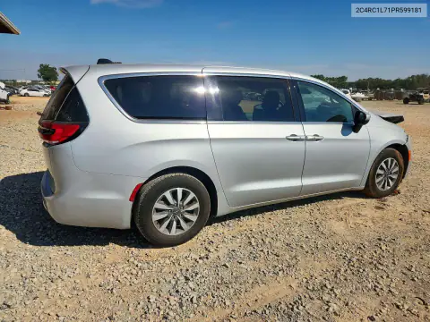 2C4RC1L71PR599181 — 2023 Chrysler Pacifica, фото 3 с аукциона Copart, ПЕРЕДНЯЯ ЧАСТЬ