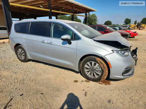 2C4RC1L71PR599181 — 2023 Chrysler Pacifica, фото 4 с аукциона Copart, ПЕРЕДНЯЯ ЧАСТЬ