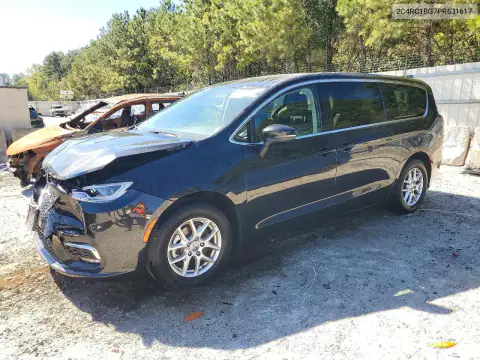 2C4RC1BG7PR631617 — 2023 Chrysler Pacifica, Przód, zdjęć przed naprawą