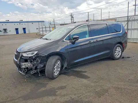 2C4RC1BG6RR101934 — 2024 Chrysler Pacifica, წინა ნაწილი (Front End), ფოტოები შეკეთებამდე