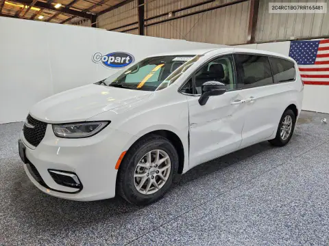 2C4RC1BG7RR165481 — 2024 Chrysler Pacifica, Боковая часть, фото до ремонта
