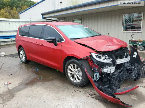 2C4RC3BG0RR204701 — 2024 Chrysler Pacifica, photo 4 from Copart, Side