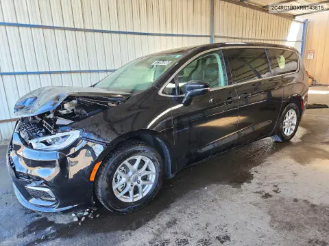 2C4RC1BGXRR143815 — 2024 Chrysler Pacifica, Передняя часть, фото до ремонта