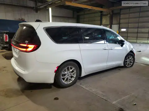2C4RC1FG3RR177265 — 2024 Chrysler Pacifica, ფოტო 3, Copart, წინა ნაწილი