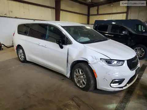 2C4RC1FG3RR177265 — 2024 Chrysler Pacifica, ფოტო 4, Copart, წინა ნაწილი