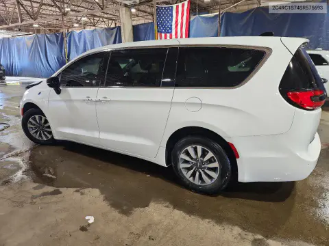 2025 Chrysler Pacifica Hybrid Select VIN 2C4RC1S74SR575693 фото 2