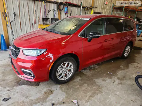 2C4RC1BGXSR554962 — 2025 Chrysler Pacifica, Повреждения снизу, фото до ремонта