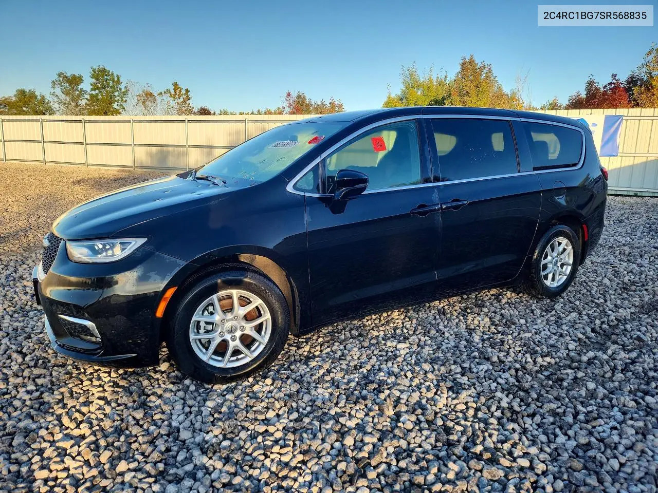 2C4RC1BG7SR568835 Chrysler Pacifica 2025 — Front end damage, before-repair photo