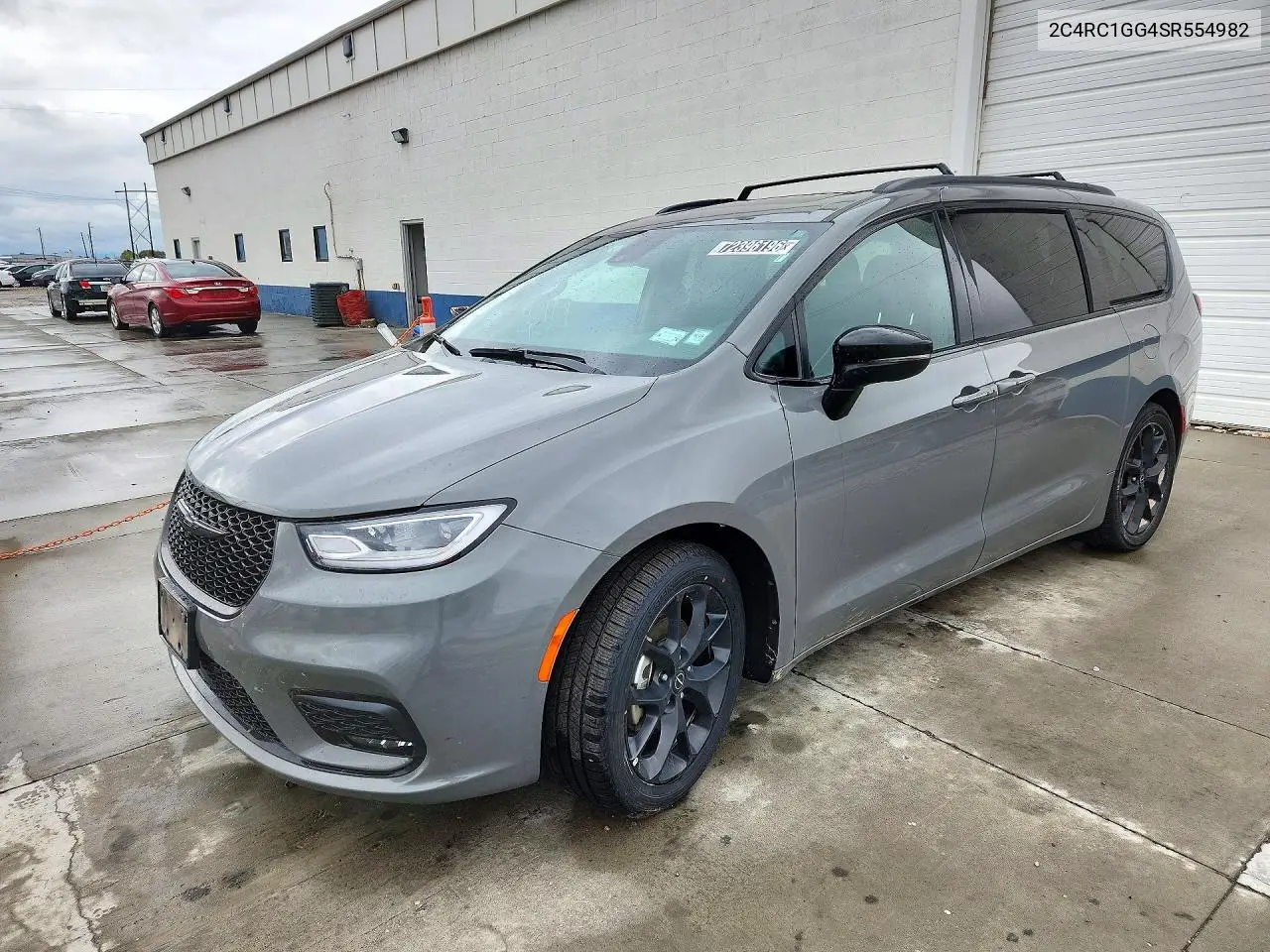 2C4RC1GG4SR554982 Chrysler Pacifica 2025 — Side damage, before-repair photo