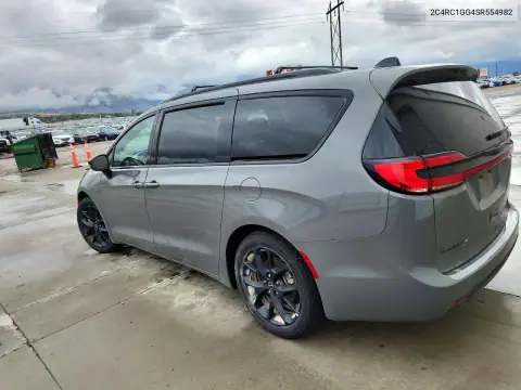 2C4RC1GG4SR554982 — 2025 Chrysler Pacifica, photo 2 from Copart 14.10.2026, Side