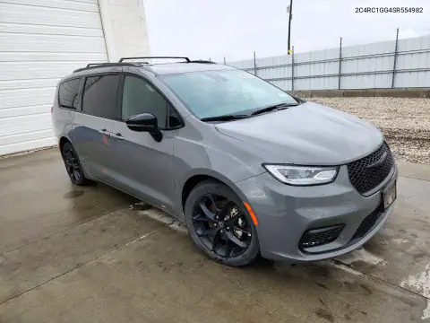 2C4RC1GG4SR554982 — 2025 Chrysler Pacifica, photo 4 from Copart 14.10.2026, Side
