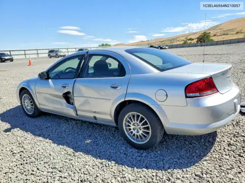 2004 Chrysler Sebring Lx VIN 1C3EL46X64N210057 фото 2