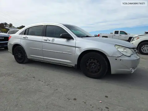 2008 Chrysler Sebring Lx VIN 1C3LC46K08N176571 фото 4