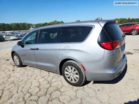 2C4RC1AG3LR245479 — 2020 Chrysler Voyager, фото 2 з Copart, Бокова частина