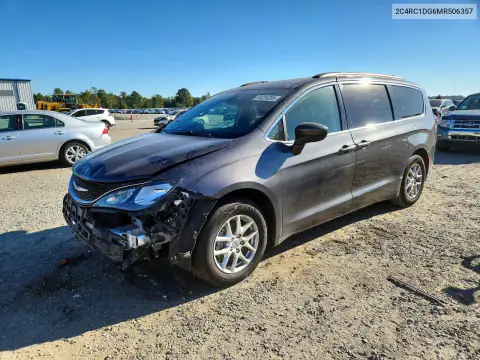 2C4RC1DG6MR506357 — 2021 Chrysler Voyager, Передня частина, фото до ремонту