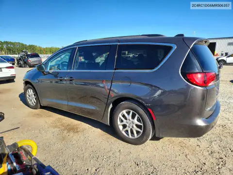 2C4RC1DG6MR506357 — 2021 Chrysler Voyager, zdjęcie 2 z Copart, Przód