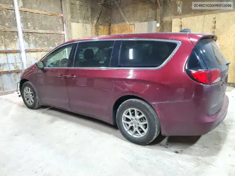 2C4RC1CGXPR512006 — 2023 Chrysler Voyager, ფოტო 2, Copart, წინა ნაწილი