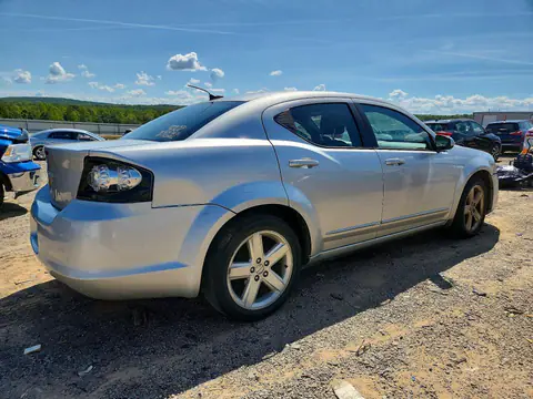 2011 DODGE AVENGER VIN 1B3BD1FB0BN589070 фото 3