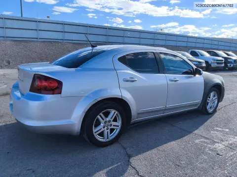 2012 Dodge Avenger Sxt VIN 1C3CDZCB0CN167702 фото 3