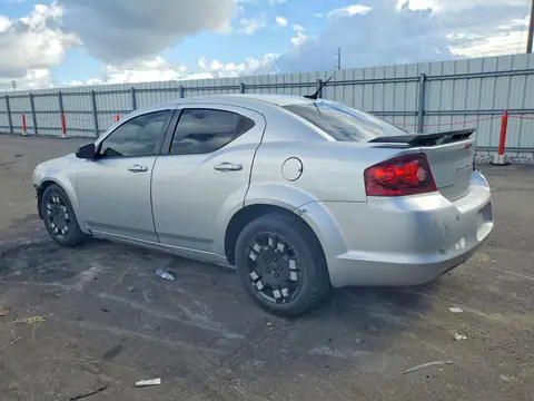 2012 DODGE AVENGER VIN 1C3CDZAB0CN136257 фото 2